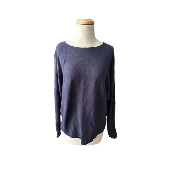 Vila Milano blue batwing sweater - Picture 1 of 6